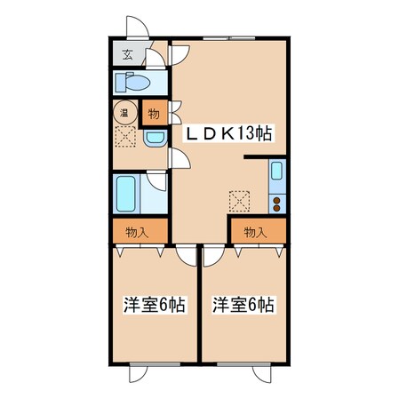 たくみ２００２の物件間取画像